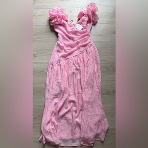Billy J Pink Maxi Dress